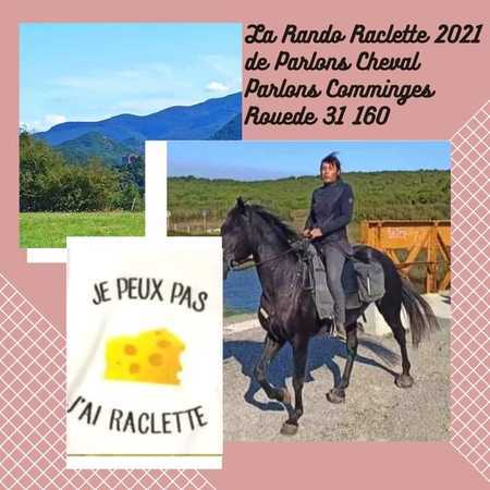 La Rando Raclette 2021 de Parlons Cheval Parlons Comminges à Rouède 31160